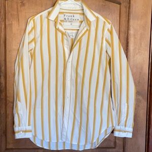 Frank & Eileen Frank Striped Shirt.  Size M.  NWOT.